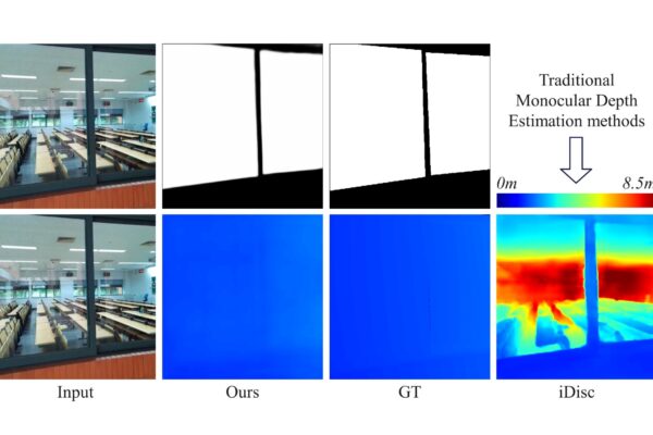 Simultaneous Glass Surface Segmentation and Depth Estimation / 同時ガラス表面セグメンテーションと深度推定